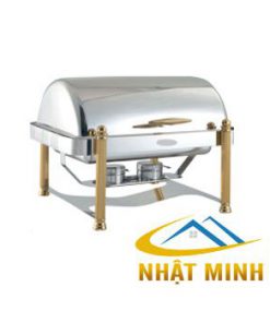 Nồi hâm nóng buffet chữ nhật inox 2 ngăn BF-NM723EG