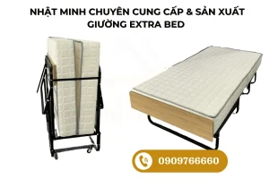 Thiết kế và cấu tạo của giường Extra Bed Nhật Minh