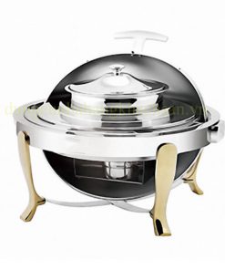 Nồi hâm Soup tròn chân inox vàng nắp PC BFS51181