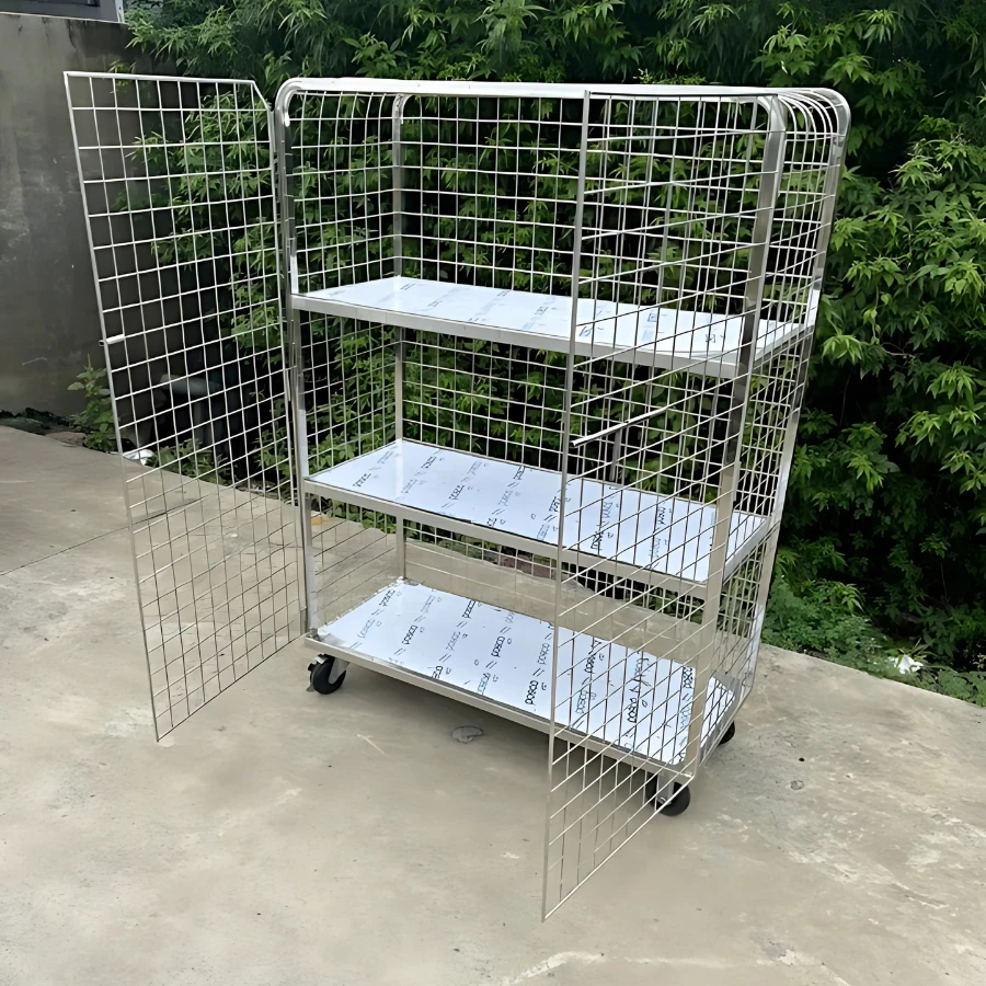 Ứng dụng thực tế của xe đẩy đồ vải MHE-28B