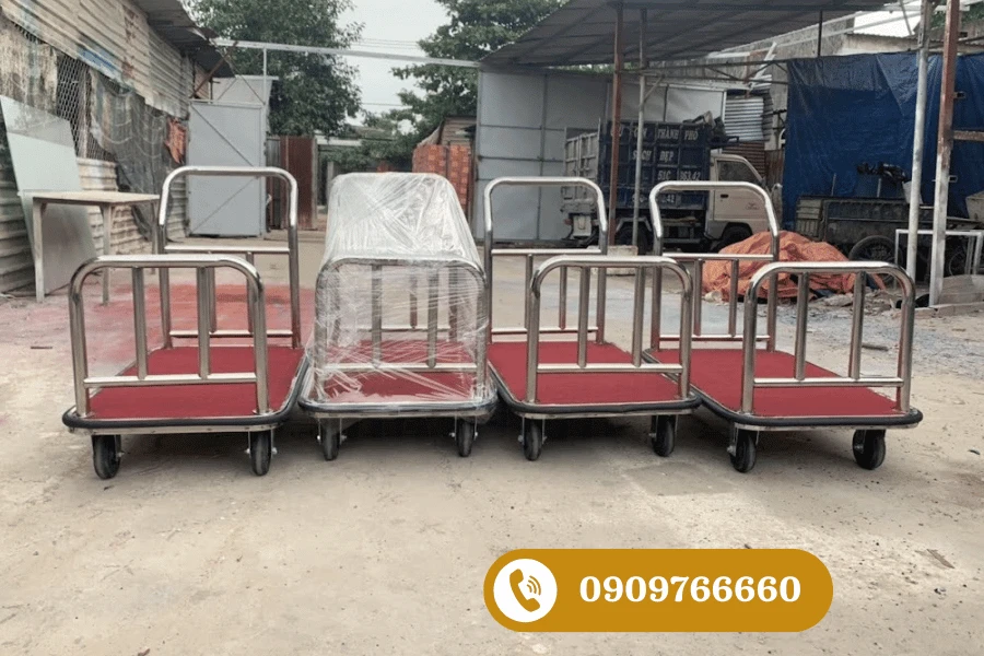 Nhật Minh – Đơn vị cung cấp xe đẩy hành lý khách sạn uy Tín tại TP.HCM