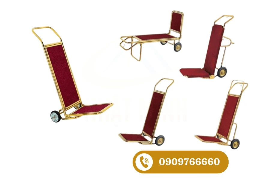 Xe đẩy hành lý chữ L