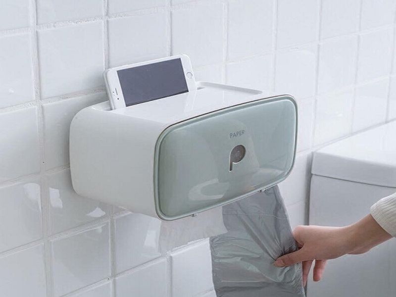 Hộp đựng giấy vệ sinh tiết kiệm không gian phòng tắm