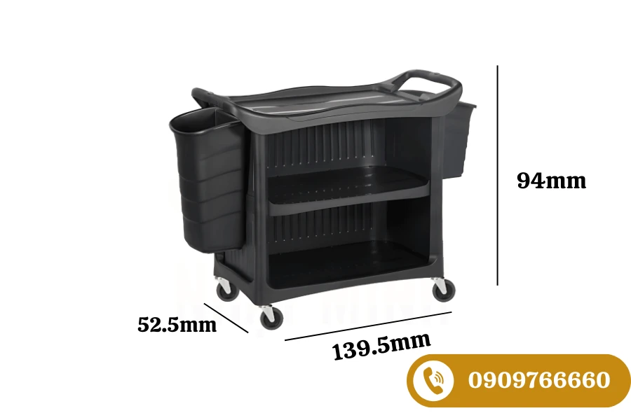 Thông số kỹ thuật của xe đẩy thức ăn HC 179C