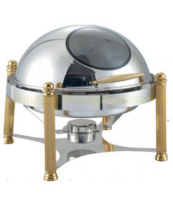 NỒI HÂM BUFFET TRÒN CHÂN VÀNG NẮP PC BF-NM721EGKS