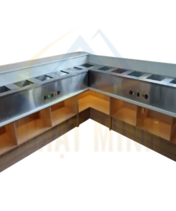 Quầy buffet inox DCHSKS-TB001