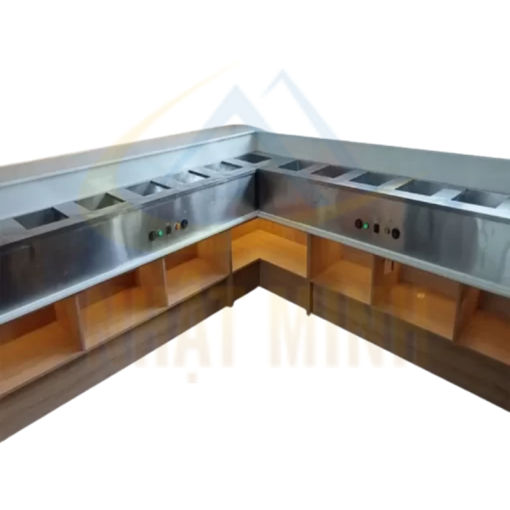 Quầy buffet inox DCHSKS-TB001