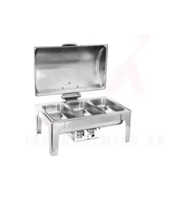 Nồi hâm buffet 3 ngăn nắp thủy lực BFYF-993CN