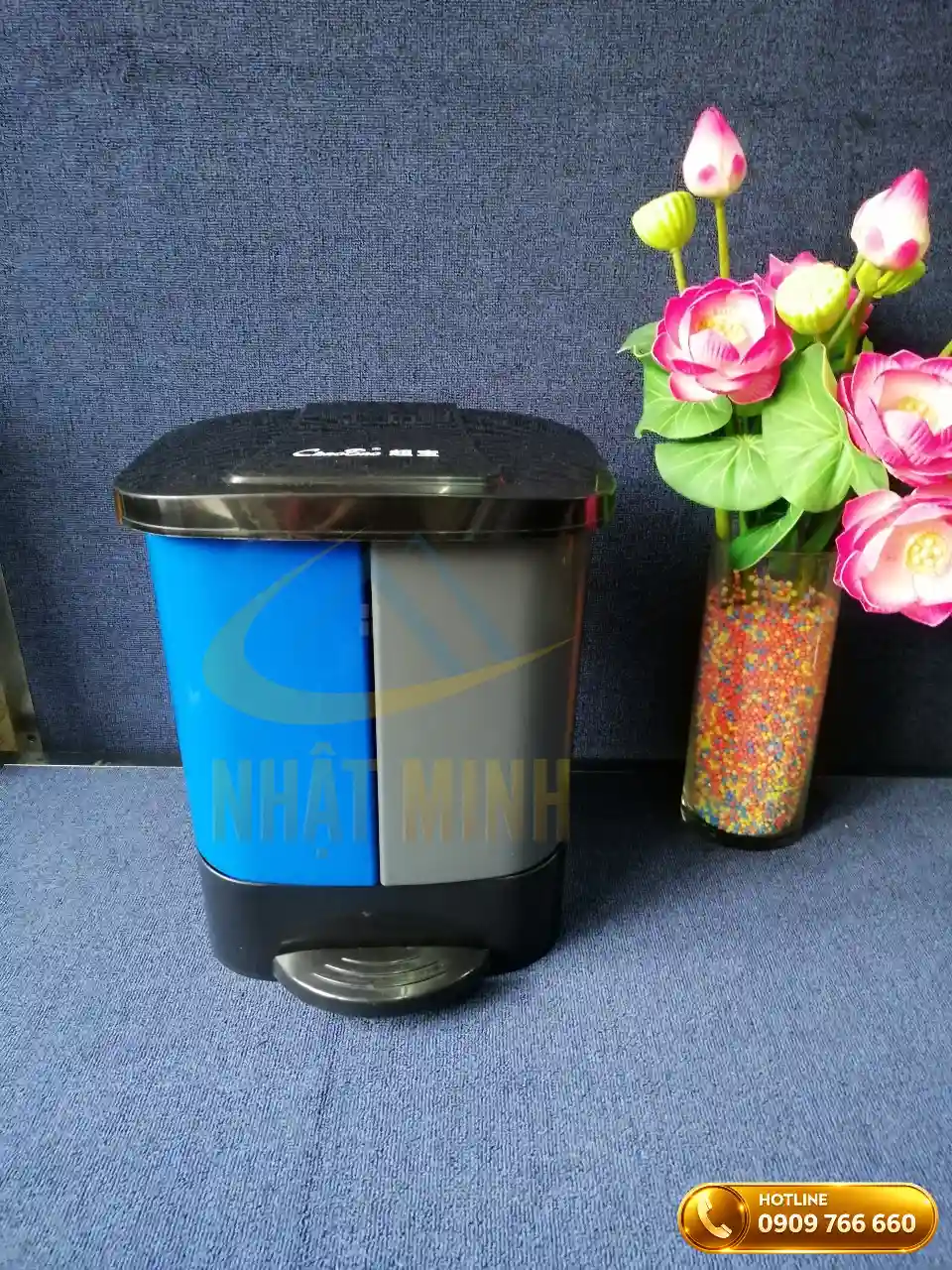 Thùng rác trong phòng 2 ngăn