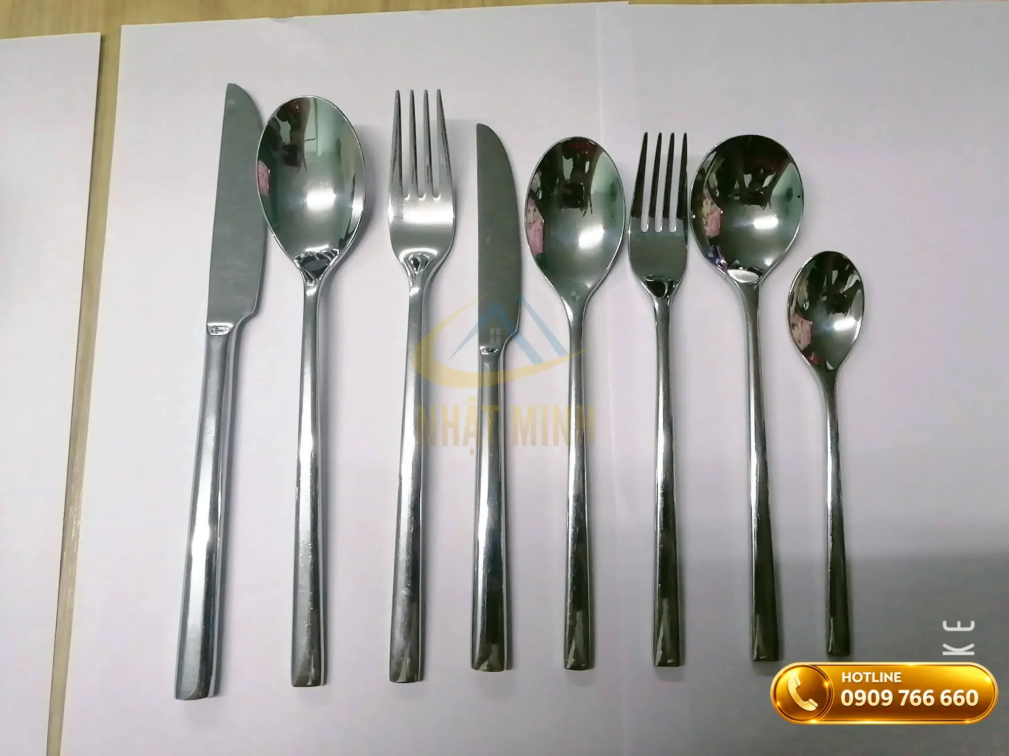 Thương hiệu Nhật Minh chuyên phân phối dao muỗng nĩa inox cao cấp cho nhà hàng