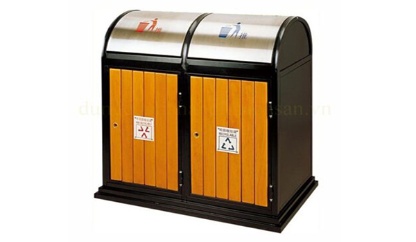thùng rác ngoài trời