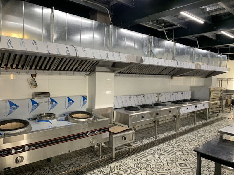 hút mùi công nghiệp cho nhà hàng