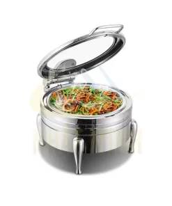 Nồi Hâm Nóng Buffet Tròn Nắp Kính Dùng Điện BF-NM1014C