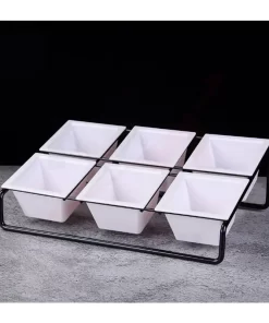 Kệ Đựng Sốt Topping 6 Ngăn GK-NM-SS6N2T