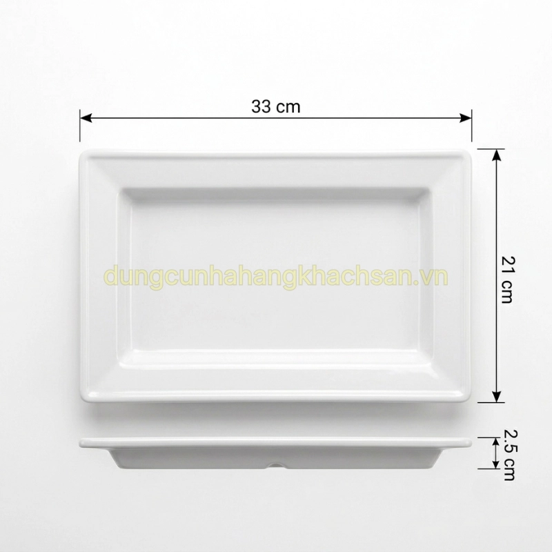 Kích thước dĩa nhựa dài 2/4 6405-21-2/4