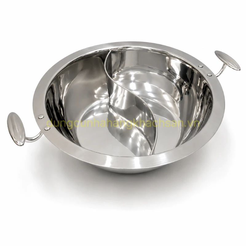 Nồi lẩu inox 2 ngăn BE-NM-0640
