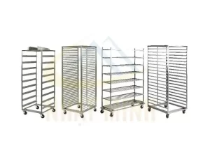 Dungcunhahangkhachsan đơn vị sản xuất xe đẩy khay cơm inox uy tín chất lượng