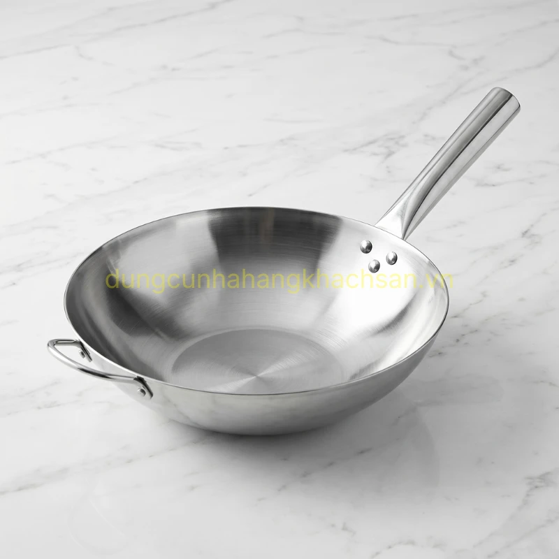 Chảo inox có tay cầm BE-NM2012