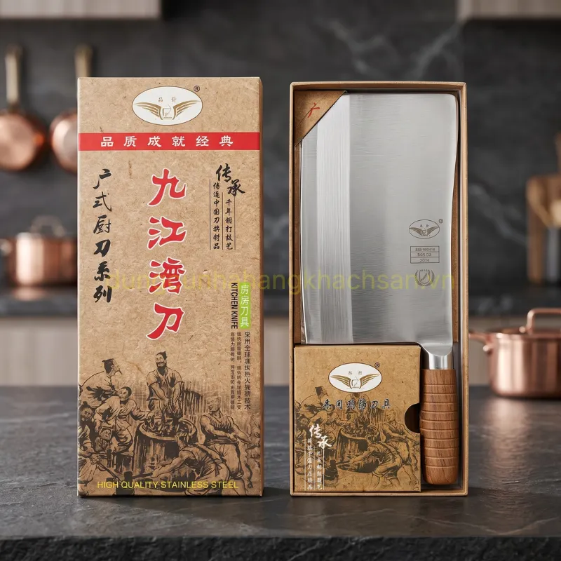 Dao lưỡi cong cán gỗ BE-NMJ2
