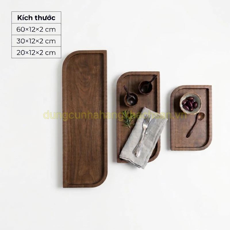 Kích thước khay trang trí gỗ GK-NM-G2520122!