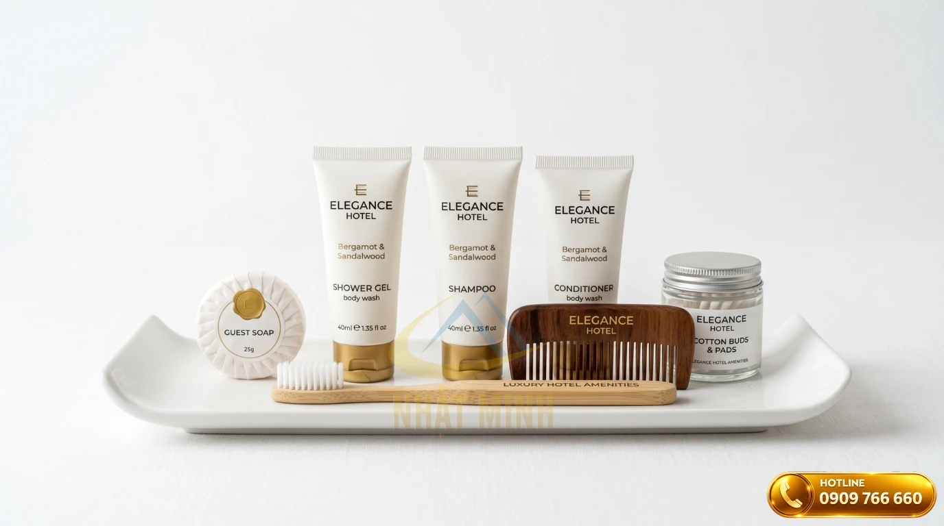 Amenities là gì và trọn bộ đồ dùng tiêu hao khách sạn tiêu chuẩn