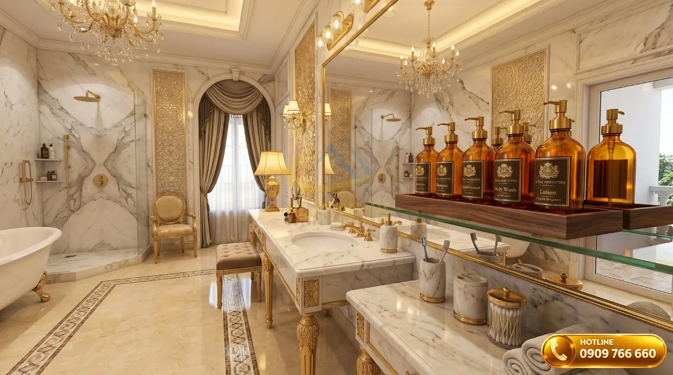 Tiêu chuẩn bộ đồ dùng amenities khách sạn 5 sao cao cấp