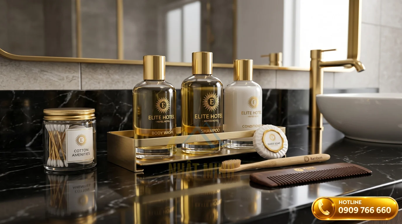 Vai trò của bộ amenities trong việc xây dựng hình ảnh thương hiệu khách sạn