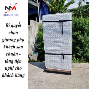 Bí quyết chọn giường phụ khách sạn chuẩn - tăng tiện nghi cho khách hàng