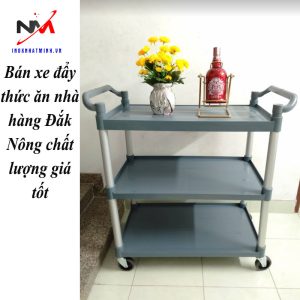 Bán xe đẩy thức ăn nhà hàng Đắk Nông chất lượng giá tốt