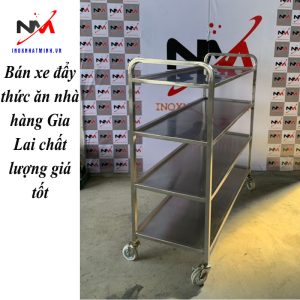 Bán xe đẩy thức ăn nhà hàng Gia Lai chất lượng giá tốt