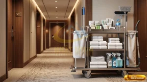 Hướng dẫn sắp xếp xe dọn phòng khách sạn