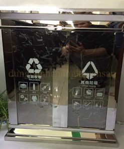 Thùng rác đôi hoa cương TS-NM-3030