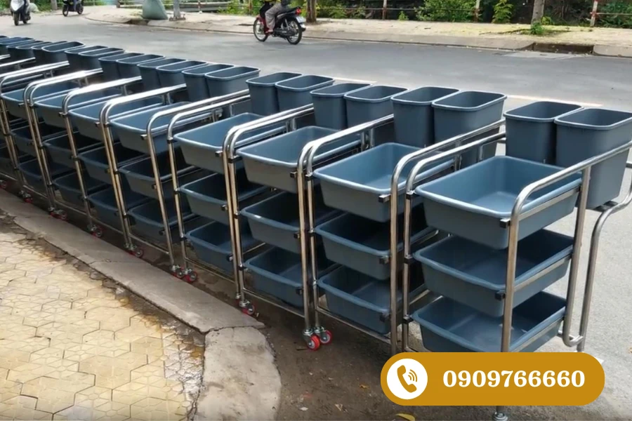 Địa chỉ mua xe thu gom thức ăn thừa uy tín tại TP.HCM