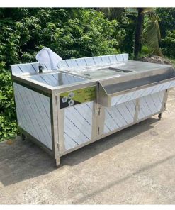 Quầy trà sữa inox QB-NM02