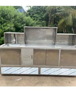 Quầy pha chế cafe trà sữa QB-NM04