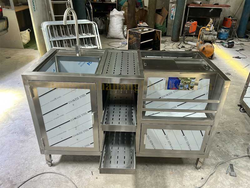 Lợi ích khi sử dụng quầy pha chế cafe trà sữa QB-NM08