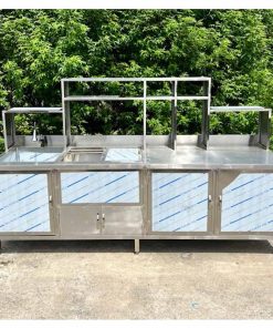 Quầy bar inox QB-NM01