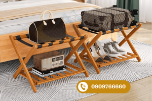 Kệ để vali – Giải pháp hoàn hảo cho phòng khách sạn