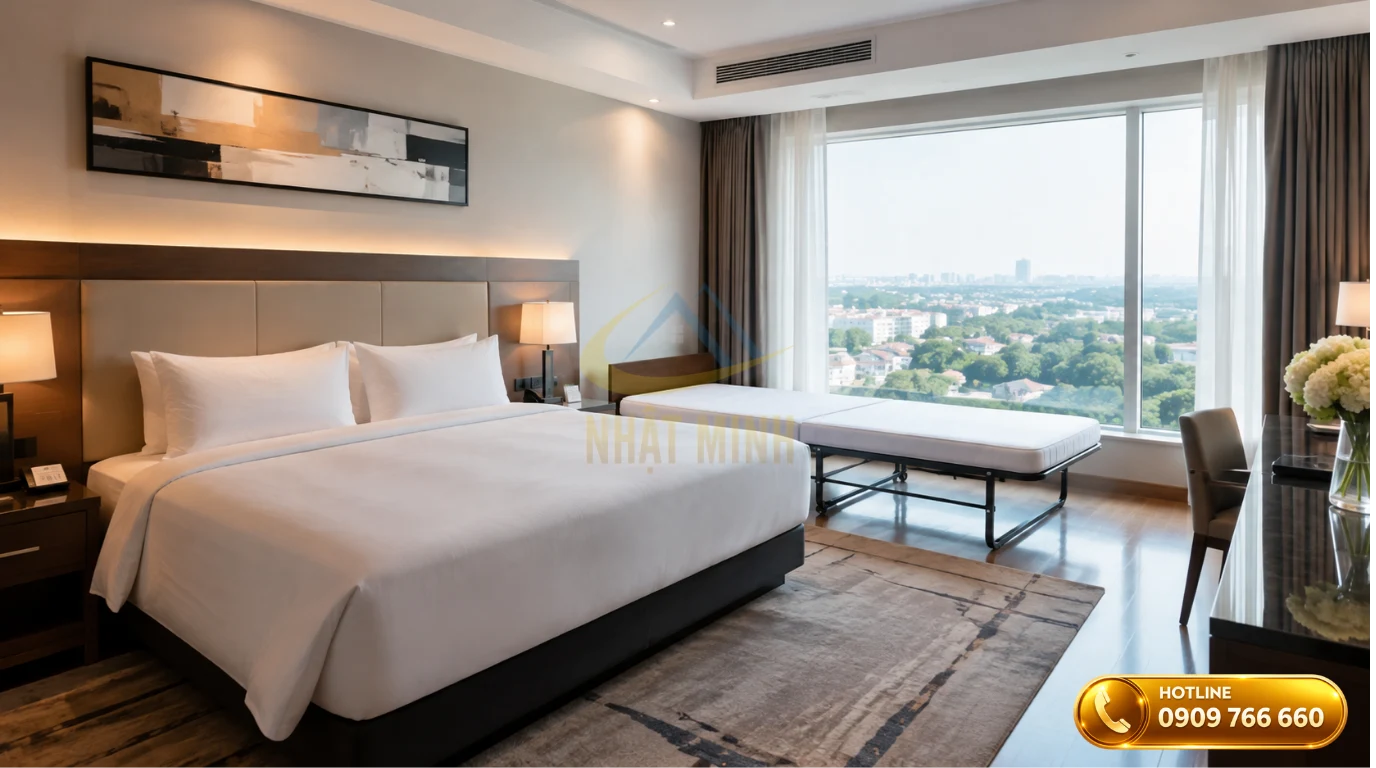 So sánh extra bed và sofa bed để chọn giường phụ tối ưu công suất cho khách sạn