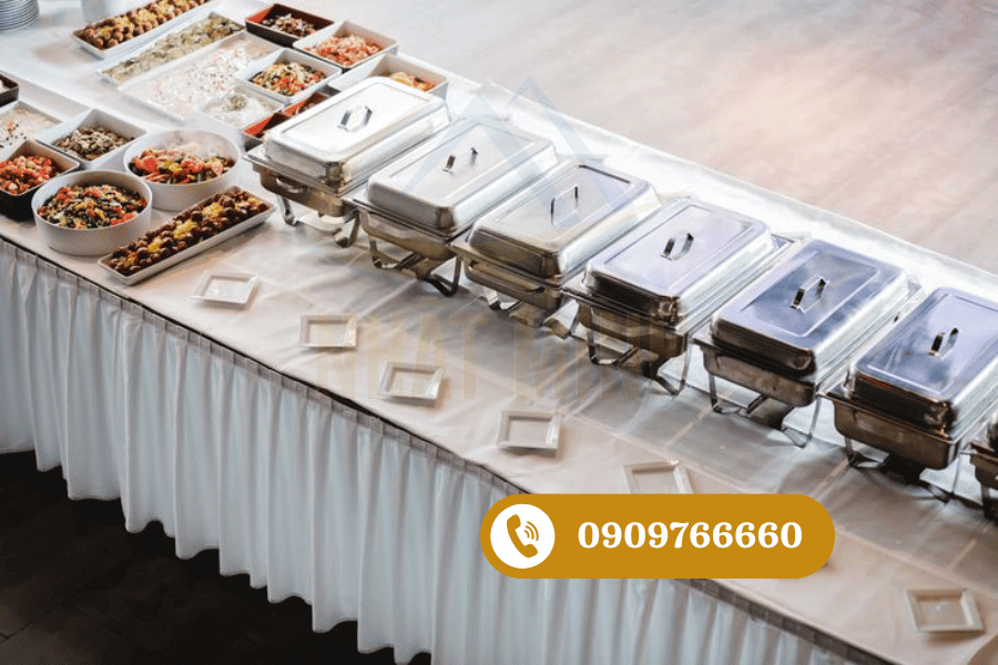 Nồi hâm buffet – Giữ món ăn luôn nóng hổi, thơm ngon