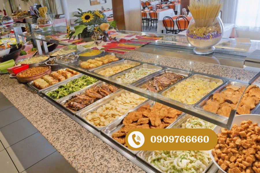 Khay đựng thức ăn – Giúp món ăn được trình bày đẹp và dễ gắp