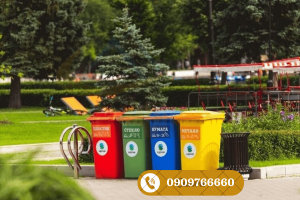 Tầm quan trọng của việc sử dụng thùng rác ngoài trời đúng mục đích