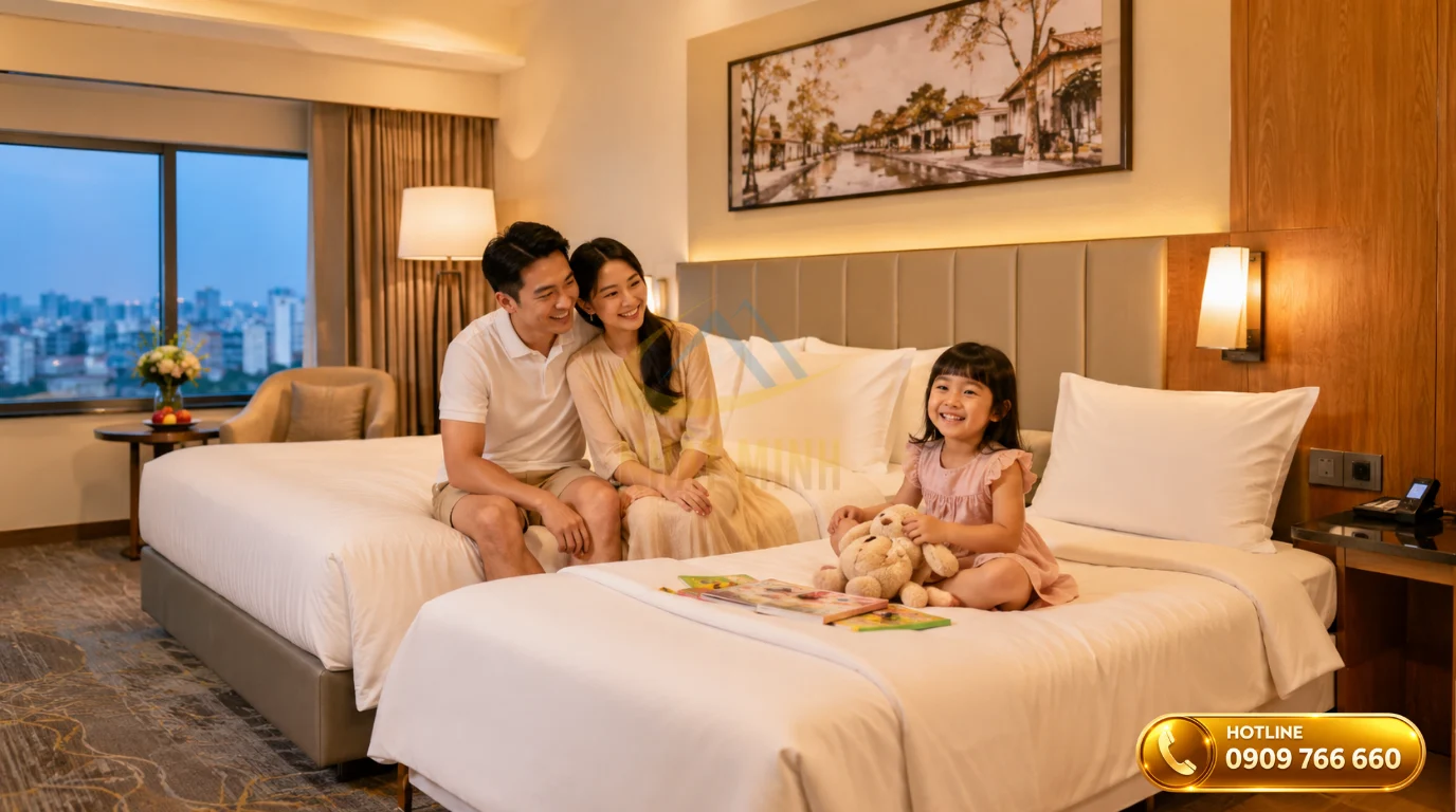 Nắm rõ quy định phụ thu thêm người khách sạn đối với trẻ em và người lớn khi yêu cầu kê thêm giường