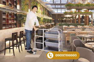 Xe đẩy dọn bàn là gì?