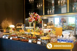 Buffet quy mô lớn – tiệc cưới, hội nghị, sự kiện