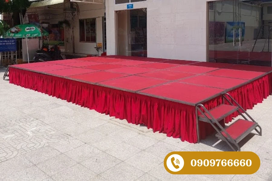 bục sân khấu di động