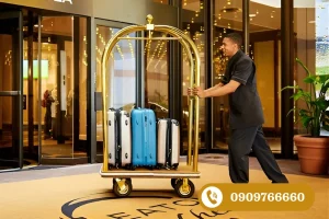 Chất liệu và độ bền sử dụng xe đẩy hành lý