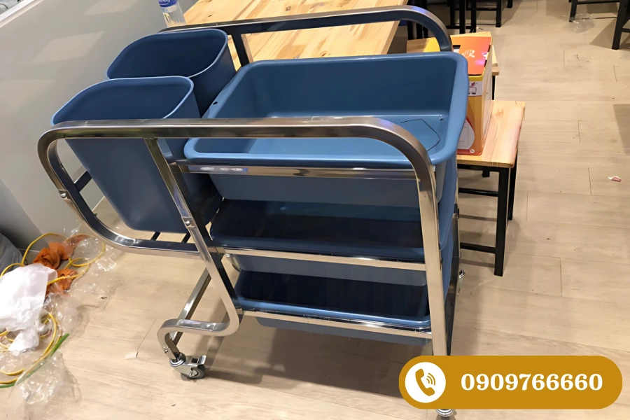 Những lợi ích thiết thực khi trang bị xe đẩy phục vụ đa năng