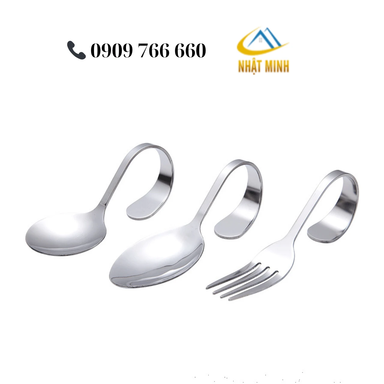 Dụng cụ phục vụ bàn tiệc Bộ muỗng nĩa phục vụ