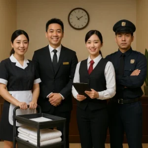 Các ca làm việc trong khách sạn 5 sao